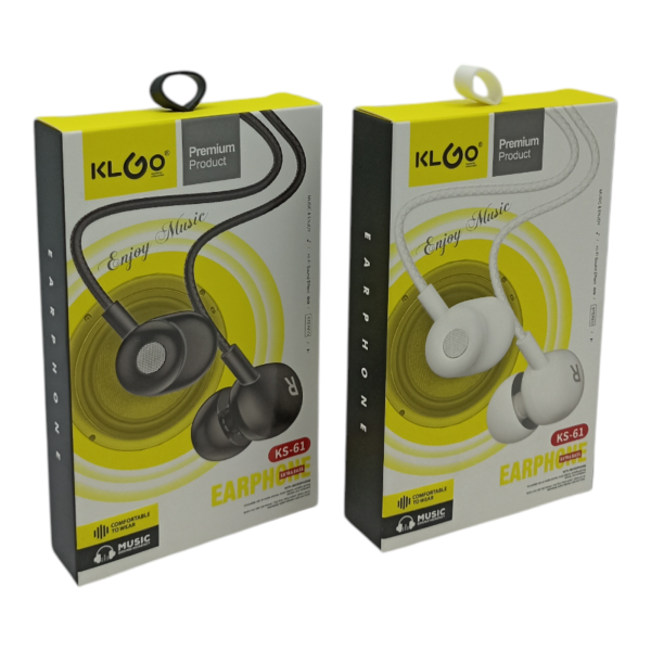 Наушники проводные вакуумные KLGO