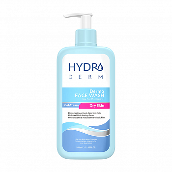 Гель для умывания Dermo Face Wash Dru Skin 350мл для сухой кожи