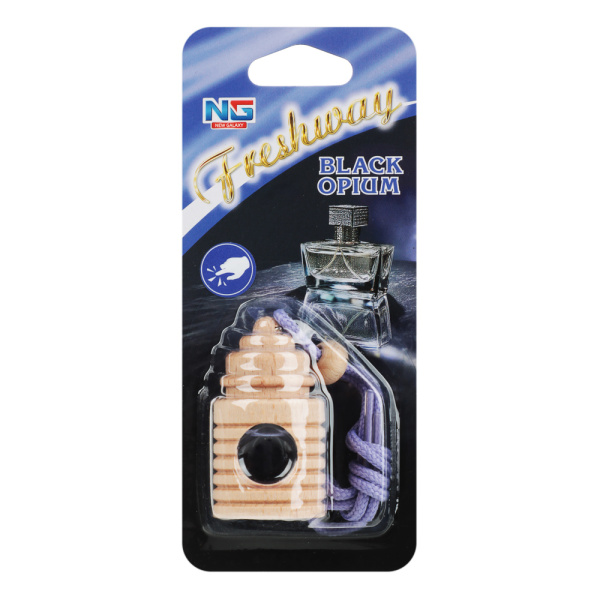 Ароматизатор для авто New Galaxy Freshline black opium (У-12) 