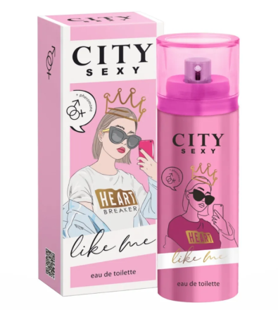 Т/вода женская  60мл City Sexy Like me 