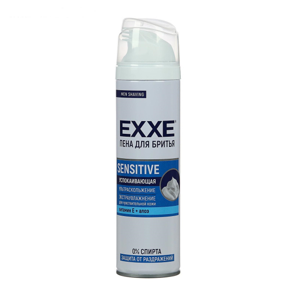 Пена для бритья EXXE SENSITIVE 200мл для чувствительной кожи /С0006151/949-025/