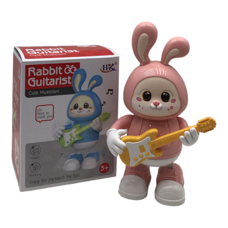 Кролик-гитарист музыкальный интерактивный