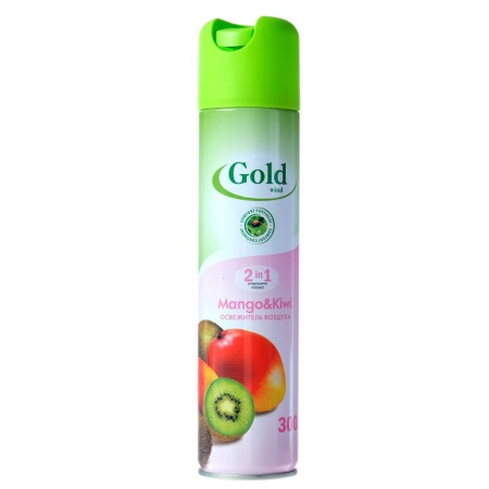 Освежитель воздуха Gold Wind 300мл Mango & Kiwi (У-12)