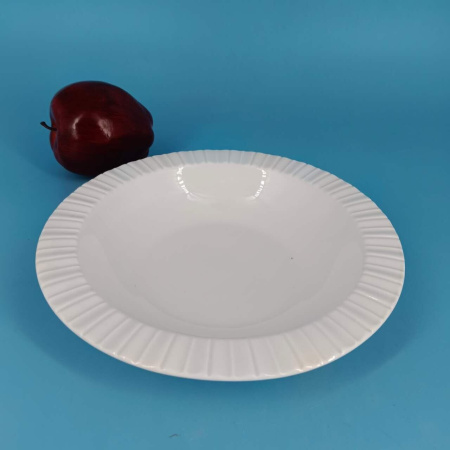 Тарелка d-22см Зима стеклокерамика (У-6/48)