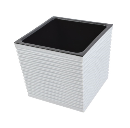 Кашпо с дренажной вставкой  3,0л Стиль мрамор (Ангарск) (У-8) Кашпо с дренажной вставкой  3,0л Стиль мрамор (Ангарск) (У-8)