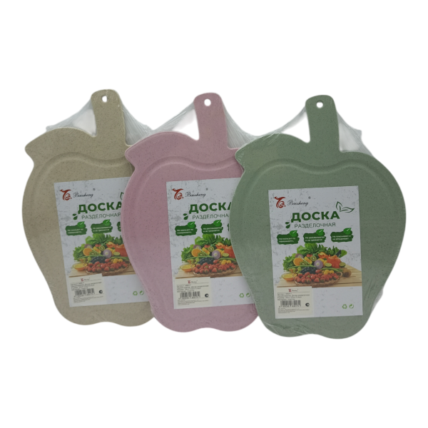 Доска разделочная пластик 34*23*0,4см