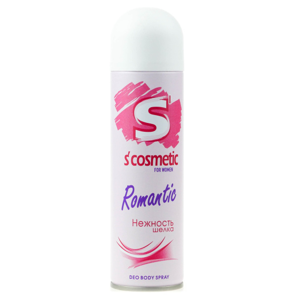 Дезодорант жен. S’cosmetic спрей 145мл Нежность шелка Дезодорант жен. S’cosmetic спрей 145мл Нежность шелка