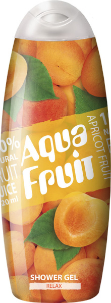 Гель для душа Aquafruit 420мл Relax (У-8)