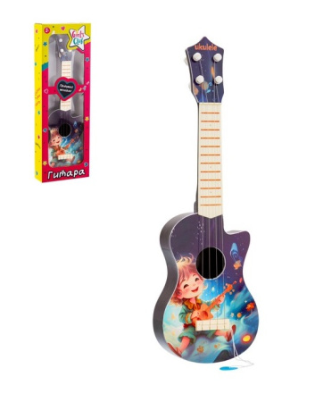 Гитара 49 см "Girl`s Club", 4 струны