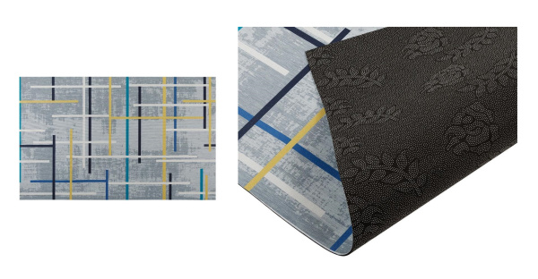 Дорожка с декором в рулоне с резиновыми точками 160см Дорожка с декором в рулоне с резиновыми точками 160см