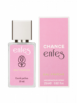 Парфюмерная вода женская  25мл Enfes 86 по мотивам Chanel Chance Eau Fraiche