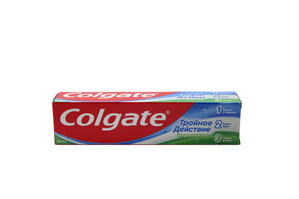 Зубная паста Colgate Тройное действие 100мл натуральная мята /040241/