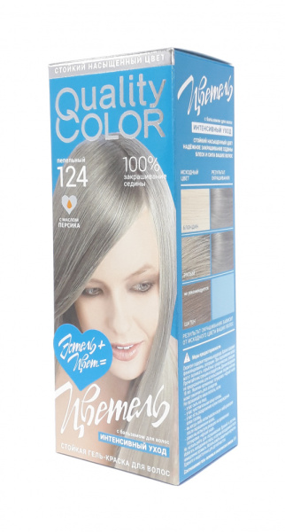 ESTEL ЦВЕТЕЛЬ Стойкая гель-краска 115мл №124 пепельный ESTEL ЦВЕТЕЛЬ Стойкая гель-краска 115мл №124 пепельный