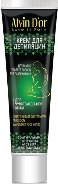 Крем депилятор Alvin D`or 150мл для чувствительной кожи
