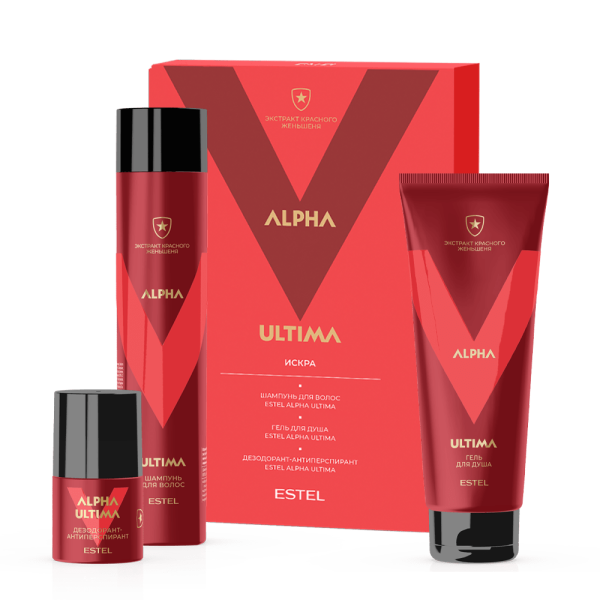 Estel ALPHA ULTIMA A/UN1 Набор (шампунь 300мл, дезодорант, гель 250мл)