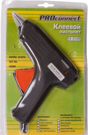 Термопистолет  40W 11мм PROconnect /12-0103/