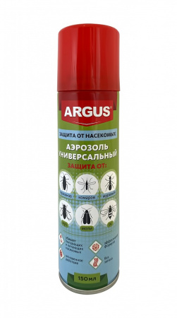 Аэрозоль от насекомых Argus 150мл универсальный (У-24)