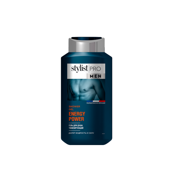 Гель для душа Stylist Pro 400мл Тонизирующий
