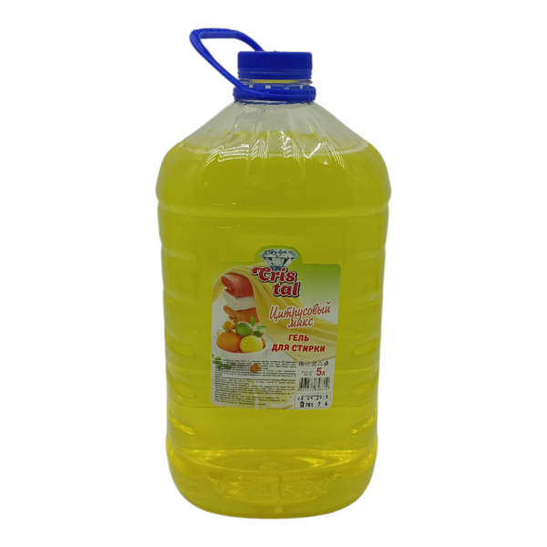 Гель для стирки Cristal 5.0л Цитрусовый микс