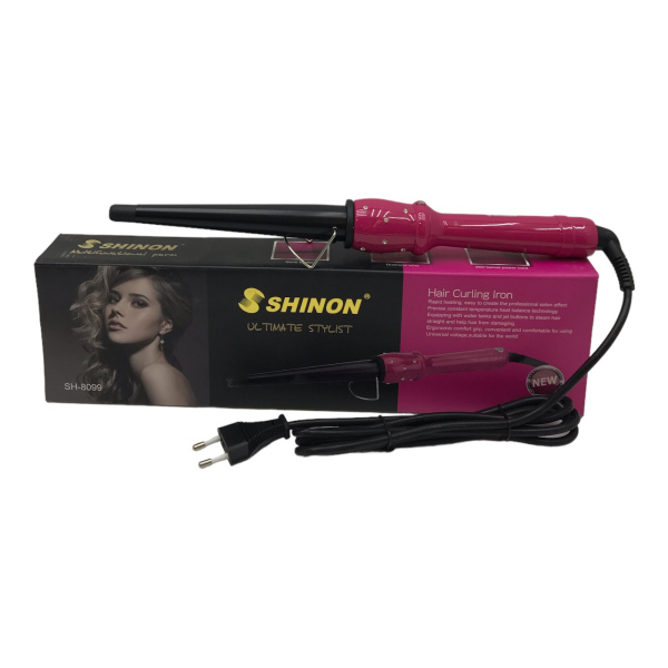 Плойка для волос конусная Shinon