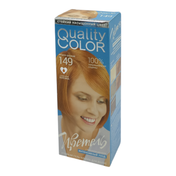 ESTEL ЦВЕТЕЛЬ Стойкая гель-краска 115мл №149 медно-рыжий ESTEL ЦВЕТЕЛЬ Стойкая гель-краска 115мл №149 медно-рыжий