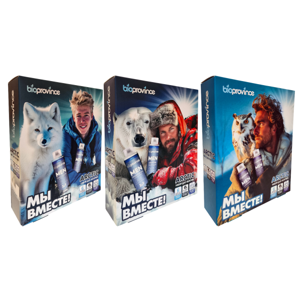 ПН муж. Bioprovince (шампунь 250мл, гель для душа 250мл) (У-6)