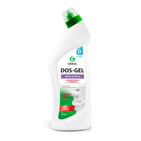 Чистящее средство для ванн и туалета Grass Dos Gel  750мл дезинфицирующий гель /219275/