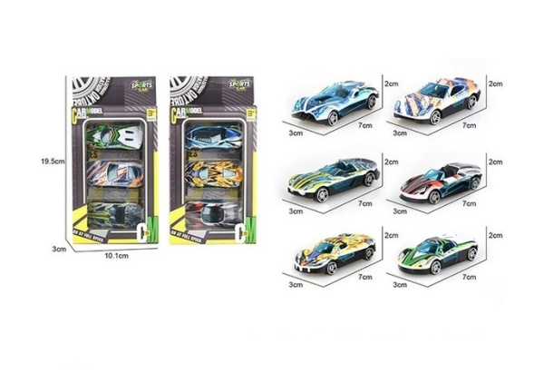 Игровой набор Транспорт 3шт 10*3*19,5см