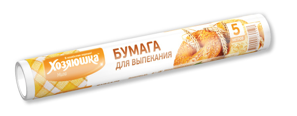 Бумага для выпечки  5м "Хозяюшка Мила" (У-30)