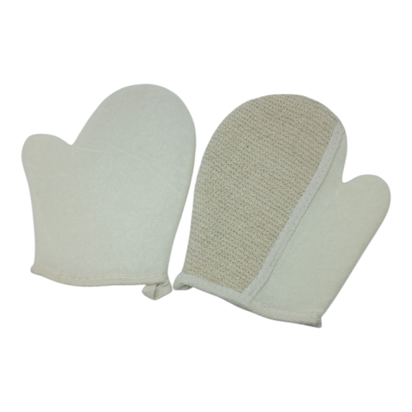 Мочалка для тела "Варежка" 22*18см