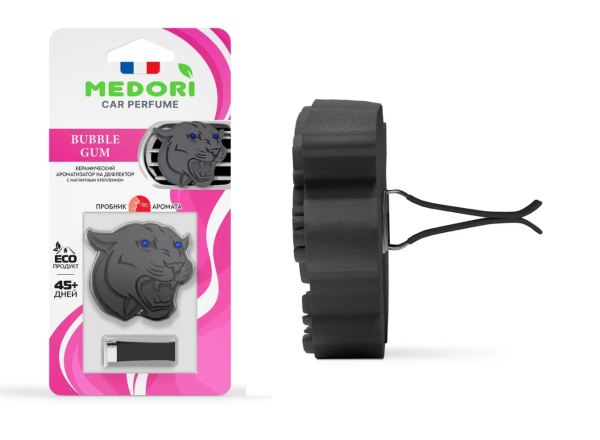 Ароматизатор на дефлектор Medori Bubble Gum Pantera
