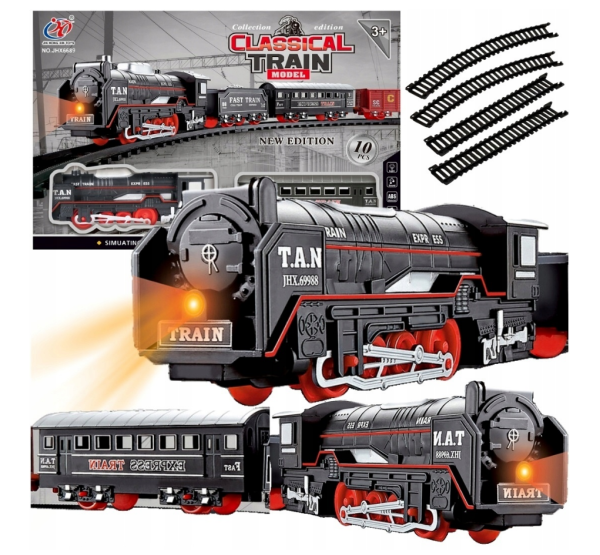 Железная дорога на бат. со светом и звуком