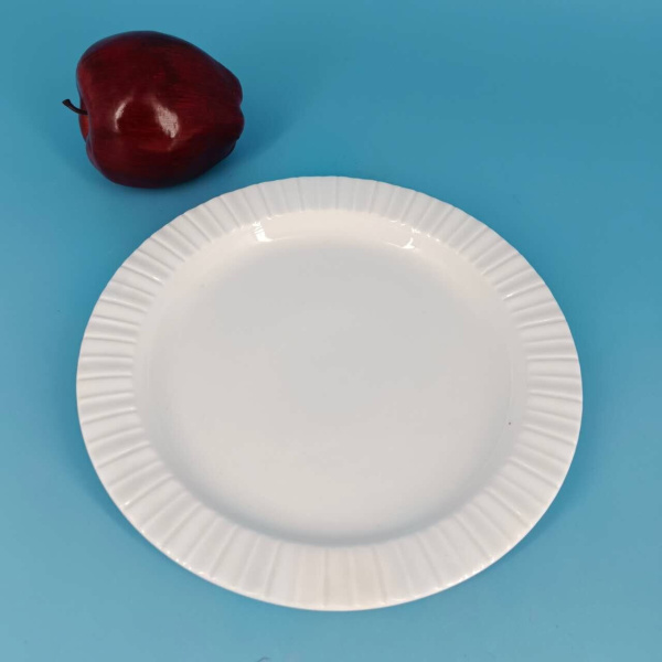 Блюдо d-22см Зима стеклокерамика (У-6/48)