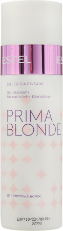 Estel PRIMA BLONDE PB.4 Блеск-бальзам для светлых волос 200мл (У-20)