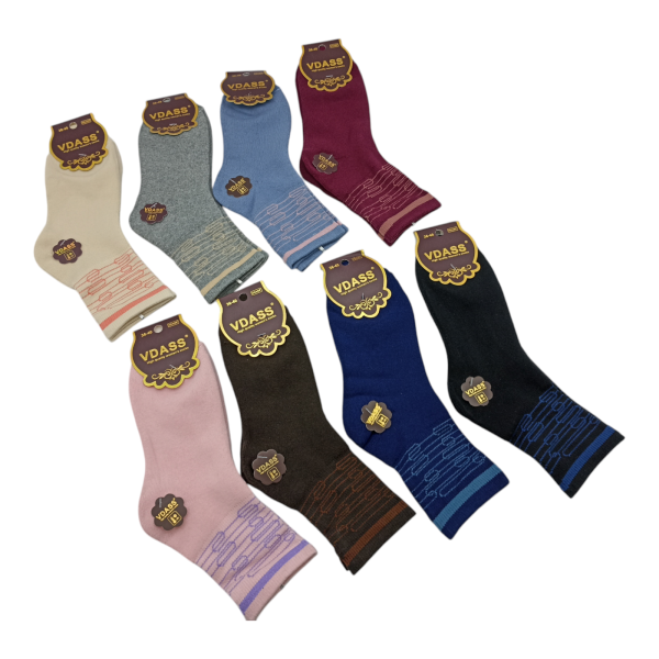 Носки женские тёплые р. 36-40 /60221M/