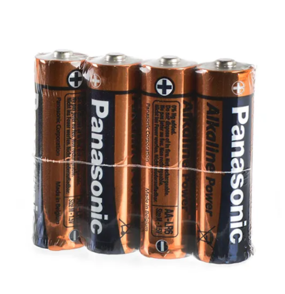 Батарейки алкалиновые АА LR6 Panasonic Power 