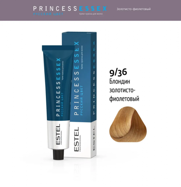 Professional ESSEX PRINCESS  9/36 блондин золотисто-фиолетовый 60мл