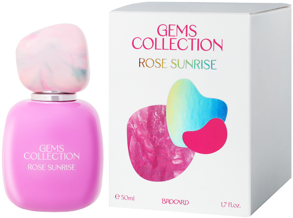 Т/вода женская  50мл Brocard Gems Collection Rose Sunrise