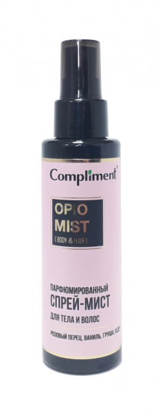 Мист для волос и тела парфюмированный Compliment 110мл Opio
