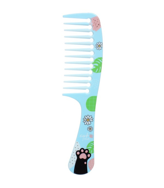 Расческа с ручкой 21*4,8см Котики (У-12)