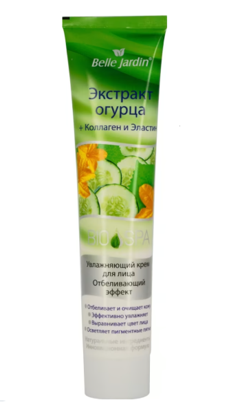 Крем для лица B.J.Bio Spa 125мл Экстракт огурца + коллаген и эластин Крем для лица B.J.Bio Spa 125мл Экстракт огурца + коллаген и эластин
