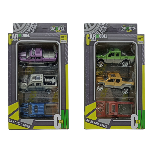 Набор транспорта инерц. 3шт