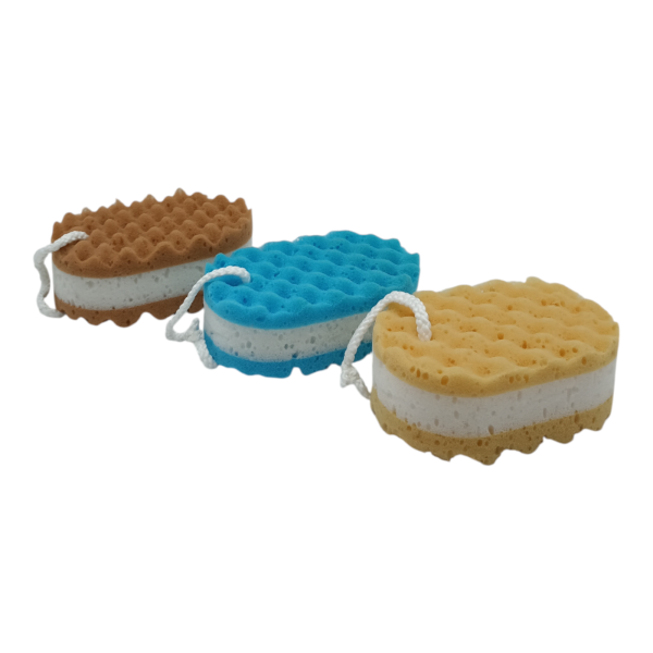 Мочалка-губка для тела 15*10*5,5см