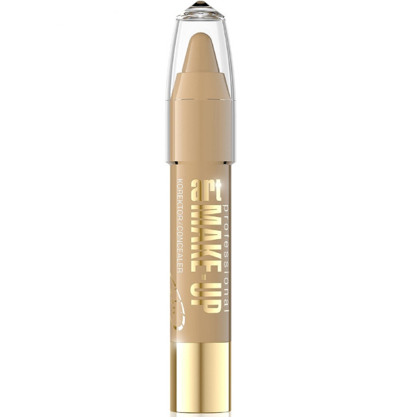 Корректор Eveline Prof. Art Make-up т. 02 LIGHT миндальный 4г (У-3/33)