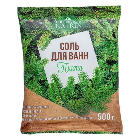 Соль для ванн 500г Пихта пакет