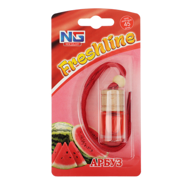 Ароматизатор для авто New Galaxy Freshline арбуз (У-12) 