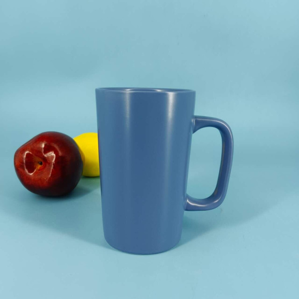 Кружка керамика 420мл "Стиль" в ассортименте (У-24/48)