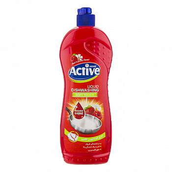 Гель для мытья посуды ACTIVE  750мл Клубника и малина Red (Иран) (У-12)