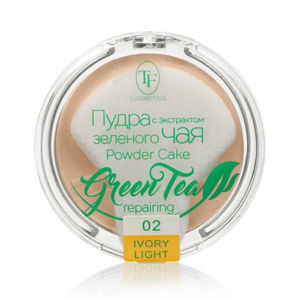 Пудра компактная TF Green Tea т. 02 слоновая кость (У-12)