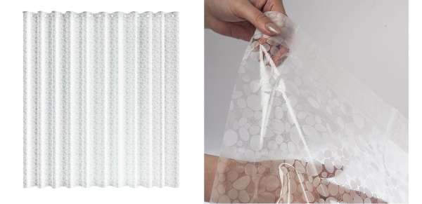 Штора для ванной 180*180см Пляжный берег